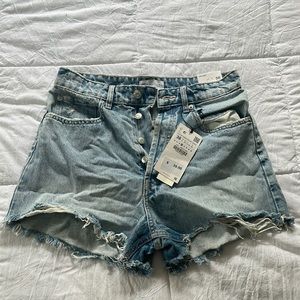 ZARA Jean Shorts